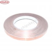 10mm*0.1mm 50Meter/Reel Copper Foil Tape Single Side Lead