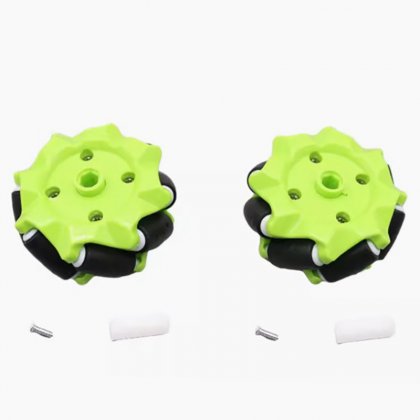 58mm Left L+Right R Mecanum Wheel With Coupling