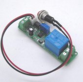 External button trigger on Delayed off time adjustable Relay switch module 5v/12V