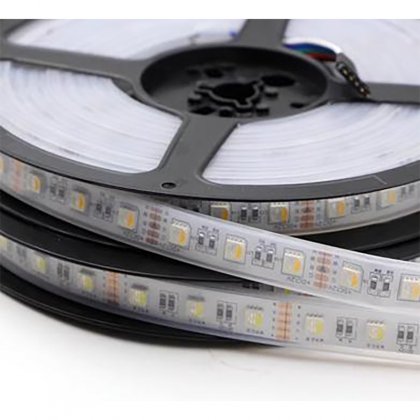 60leds-m RGBW Cold White ip67 waterproof DC12V 5M/Reel LED Strip