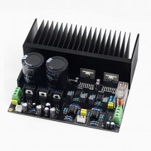 TDA7293 Power Amplifier Board Class-AB High Power 100W+100W TDA7293 OP07 NE5534 DC Servo Auido Amplifiers