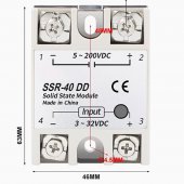 DD (DC-DC) 40A SSR-40DD