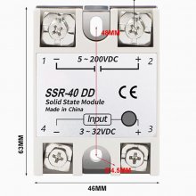 DD (DC-DC) 40A SSR-40DD