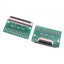 FFC / FPC soldered 0.5mm/1mm pitch connector adapter board 30P