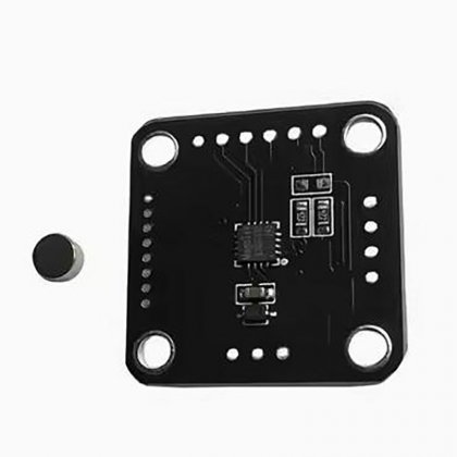 MT6701QT Magnetic Encoder Magnetic Sensing Angle Measurement Sensor Module with 4 Communication Interfaces, Replacement for AS5600