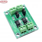 817 optocoupler / 2 way voltage isolation board / voltage control adapter module / photoelectric isolation module