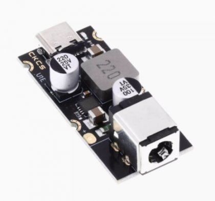 DC5525 PD65W Fast Charging Module with Type-C Interface, PD3.1 PPS Fast Charging, QC3.0