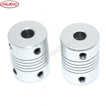 Motor Aluminum flexible coupling Coupler have below Size : 3x3/3x4/3x5/4x4/4X6/4x5/4x8/5x5/5x6/5x6.35/5x8/5x10/6x6.35/6x6/6x8/6x10/6.35x6.35/6.35x8/6.35x10/7x7/8x8/8x10/10x10