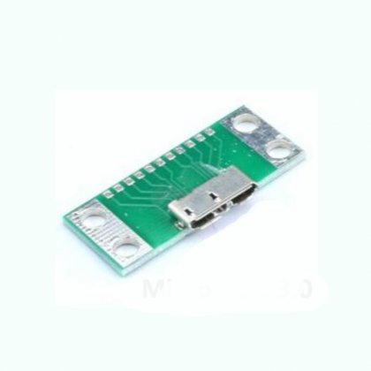 MICRO USB3.0 B type PCB Converter Adapter Breakout Board