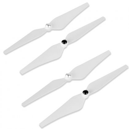 4 Pairs 9443 Carbon Fiber Propeller self-locking CW CCW Eliche Prop Blade Per DJI Phatom Vision FPV (Colore:bianco ) RC023