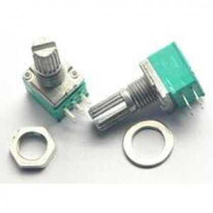 Potentiometer 2X10K 6PIN 15mm RK097NS B10K