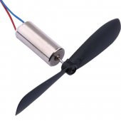 Four shaft vehicle motor hollow cup 716 helicopter motor propeller suit a pair-----Miniature four shaft vehicle accessories 716 motor * 2 + high speed propeller and plasma 1 mm aperture * 2 total 4 PCS absolute value do four shaft without pressure.