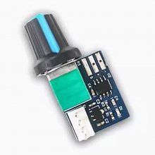 Computer Case Fan PWM Speed Controller 12V Single Channel 4-pin Low Power Silent