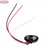 T type 9V Battery Button Connector 15CM Cable