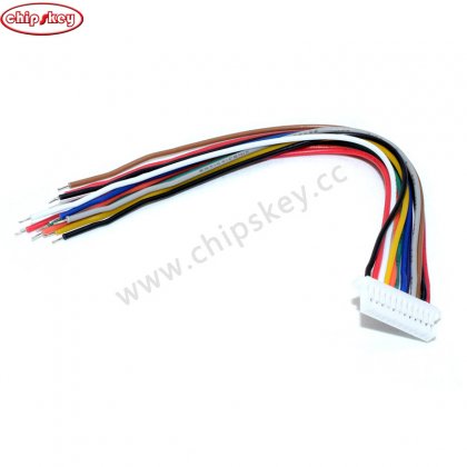 Mini Micro SH1.0 12Pin JST Wires Cables 100MM With Single Tin