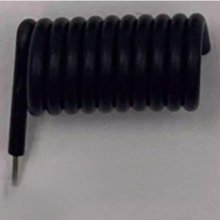 180mm black spring antenna 433mHz