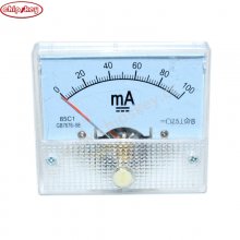 85C1-A Analog Current Panel Meter DC 100mA AMP Ammeter