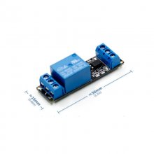 3V 1 way electromagnetic relay module / optocoupler isolation low level trigger / PLC control drive board