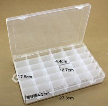 27.3*17.5*4.3CM 30small boxes Plastic Box