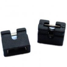 1.27 mm single row pin jumper cap, short circuit blocks, connecting blocks, 100pcs