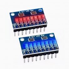 8-bit Blue Common Cathode Indicator LED Module