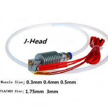 0.5/1.75MM 3D Printer Assembled Long-Distance J-Head for Bowden Extruder