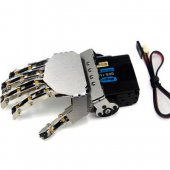 Right Robot hand-five fingers/Metal manipulator arm/Mini bionic hand/Humanoid robot arm/gripper/car accessories