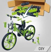 Banbao 165pcs Mountain Bike Model Educational Building Blocks Assembled Toy 6959