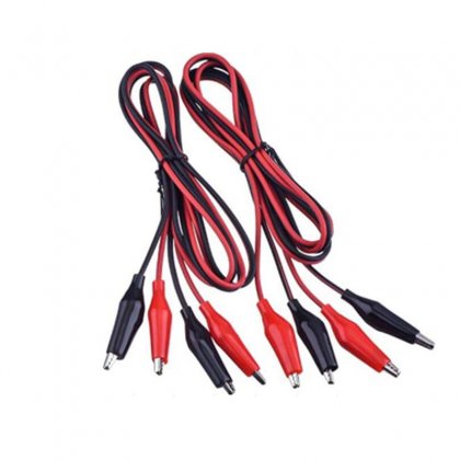 Aligator to Aligator leads (Red-Black) Pair 50 CM