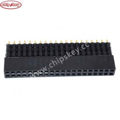 2*20 three-layer heightened pitch/2.54mm GPIO heightened row female For Raspberry PI