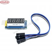 0.4 inch four digital tube display module 74HC595 drive 4 digital tube module