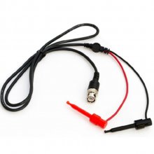 ZP004 BNC Male to 2*Test Clip cable 1.1~1.2m