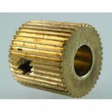 40 Tooth MK7/MK8 Brass Wire Feed Gear for 3D Printer / Extruder