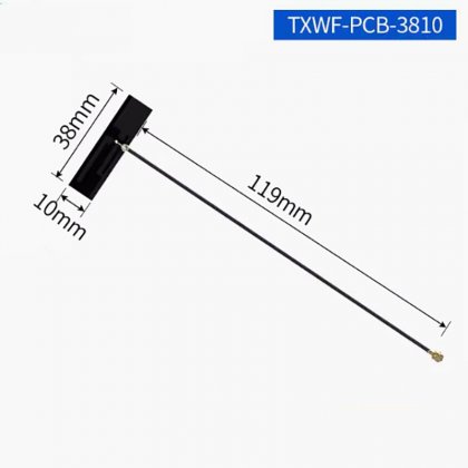 2.4/5.8G/2.5dBi/38*10mm 2.4 GHz Wifi Antenna IPEX 2.4GHz Embedded Antennas for Router Aircard Aerial 5.8GHz for Internet Signal IPX 5G Antenne