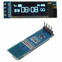 0.91 OLED Display Module 128x32 14pin I2C IIC Communicate Blue