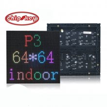 Indoor P3 64*64dots 192*192mm Led matrix