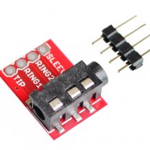 TRRS 3.5mm Stereo Headphone MP3 Audio Video Microphone Block Interface Modules