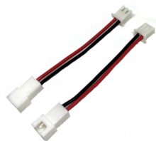 XH2.54 2PMale to Female Extension Cable 20CM