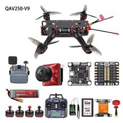 QAV250 FPV Version + FS-i6 Remote control