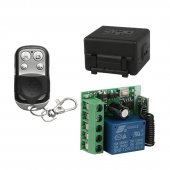 2pcs 433MHz Wireless Remote Control Transmitter and DC 12V 1CH Switch Receiver Module