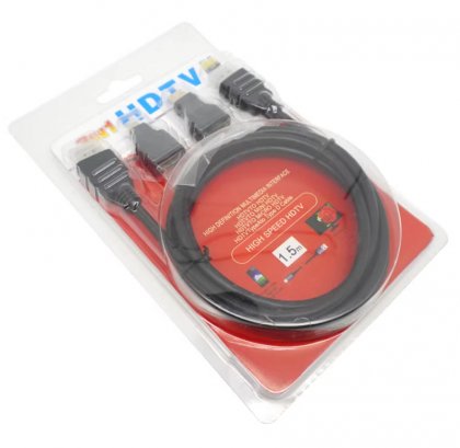 HDMI High Definition Cable 3-in-1 Package Universal Set 1.4 with Mini HDMI/Micro HDMI Adapter