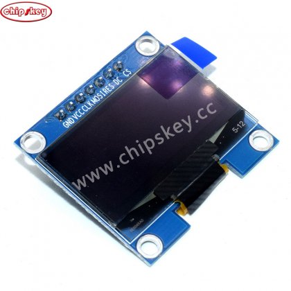 1.3 inch SPI Communication 12864 OLED LCD Module with CS pin 7pin