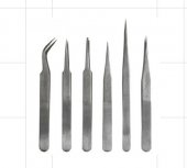 Stainless steel tweezers 6kinds/lot