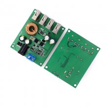 DC-DC step-down module / 5V5A high voltage car power supply / 4usb output