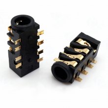 PJ-393-8P 3.5mm Headphone SMD jack Socket