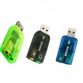 usb to 3.5mm jack audio speaker and microphone converter color