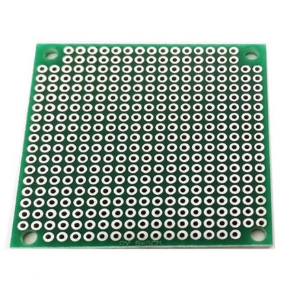 5*5cm 2.54mm single Side Prototype PCB Universal Printed Circuit Board