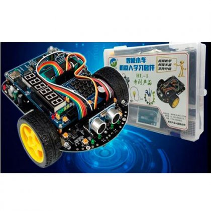 51 intelligent car, 51 single-chip development board, tracking obstacles, intelligent car learning design kit