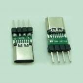 Type-C USB Female to 4pins