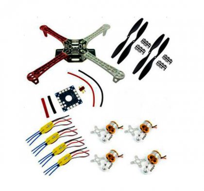 4-axis flight suits 450 Rack + Motor + ESC + Propeller